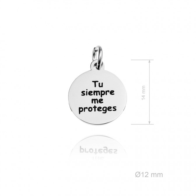 Colgante "Tu siempre me proteges"