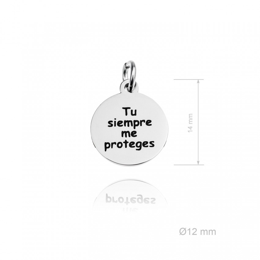 Colgante "Tu siempre me proteges"