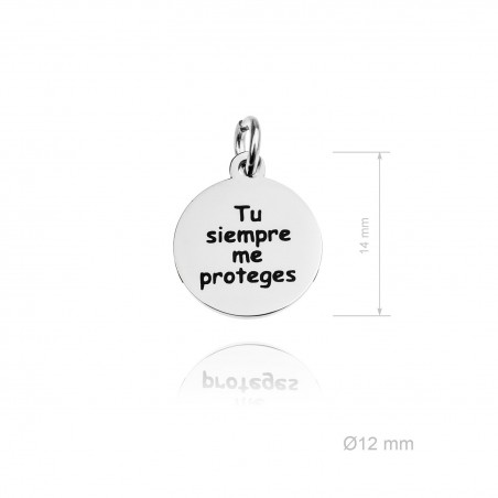 Colgante "Tu siempre me proteges"