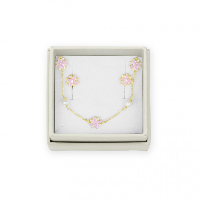 Juego de Plata de Ley - Pendientes y gargantilla