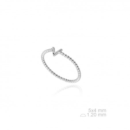 Sortija de Plata de Ley