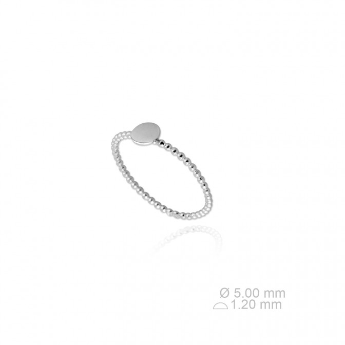 Sortija de Plata de Ley