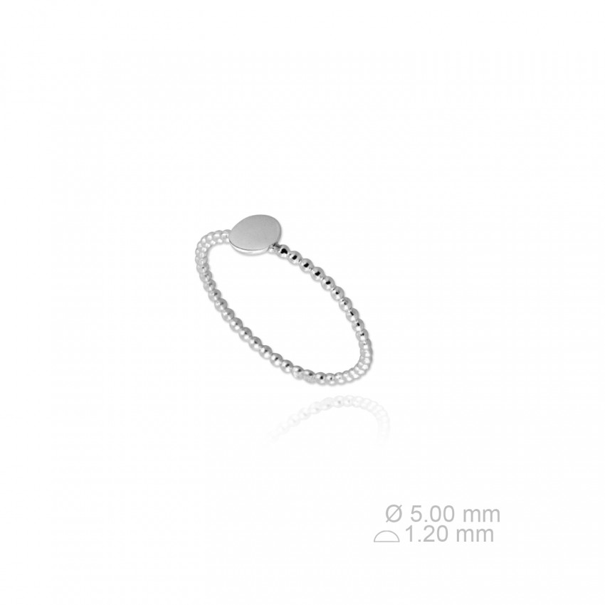 Sortija de Plata de Ley