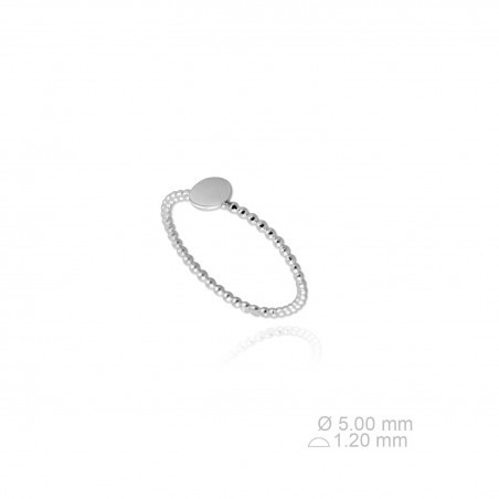 Sortija de Plata de Ley