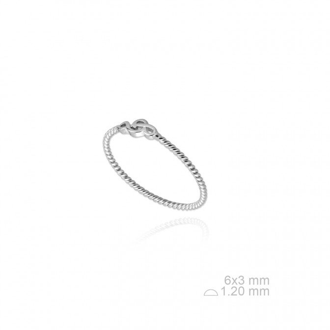 Sortija de Plata de Ley