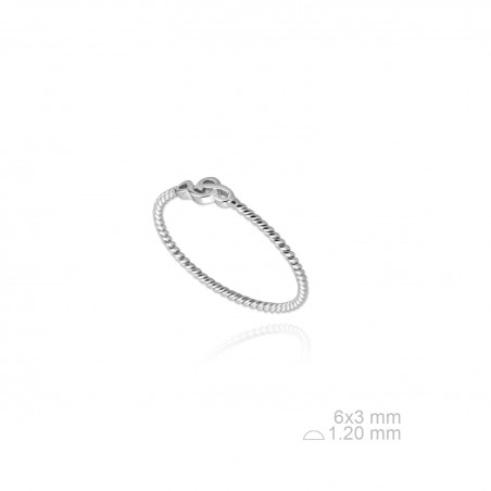 Sortija de Plata de Ley