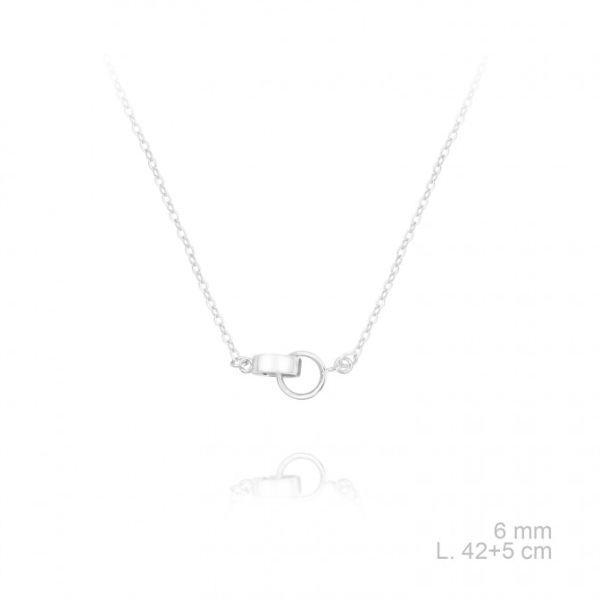 Gargantilla de Plata de Ley 