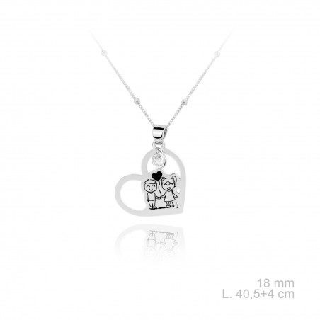 Gargantilla de Plata de Ley 