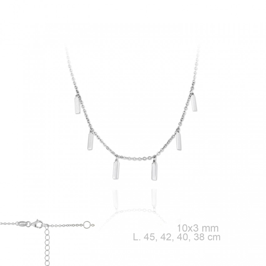 Gargantilla de Plata de Ley 