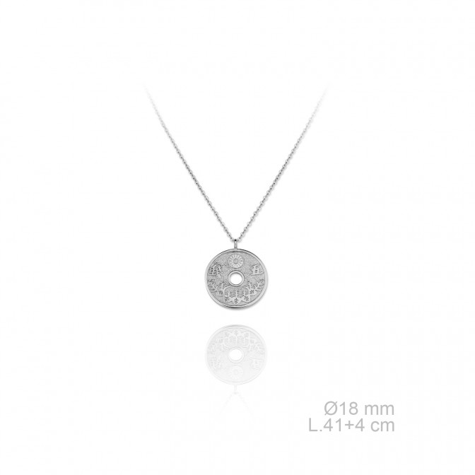 Gargantilla de Plata de Ley 