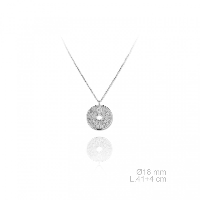 Gargantilla de Plata de Ley 