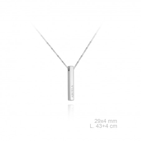 Gargantilla de Plata de Ley 