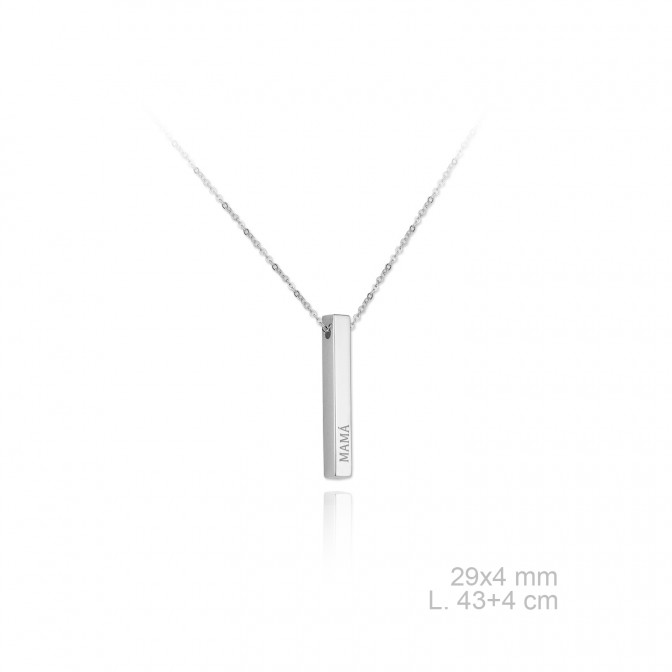 Gargantilla de Plata de Ley 