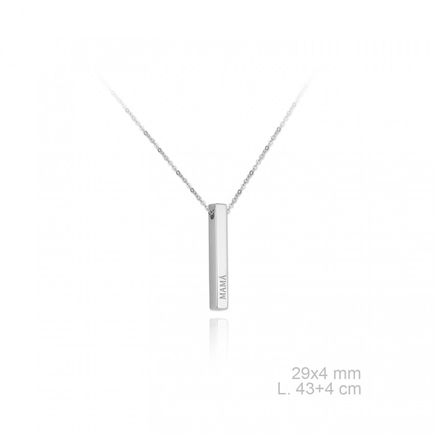 Gargantilla de Plata de Ley 