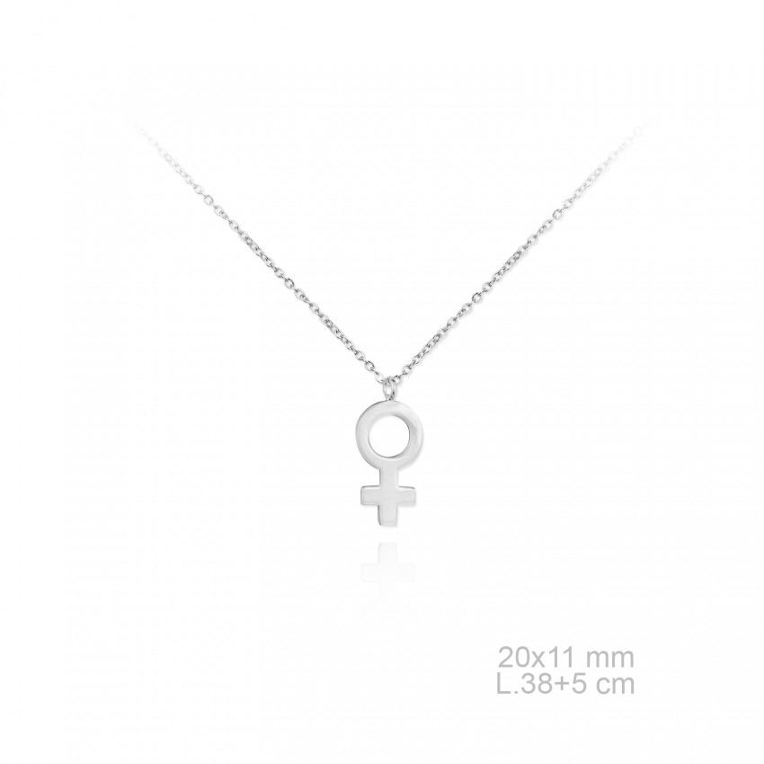 Gargantilla de Plata de Ley 