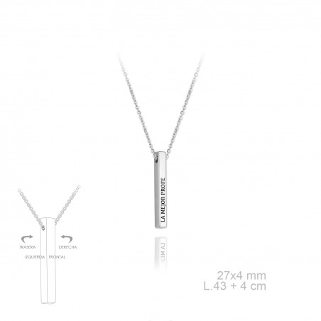 Gargantilla de Plata de Ley