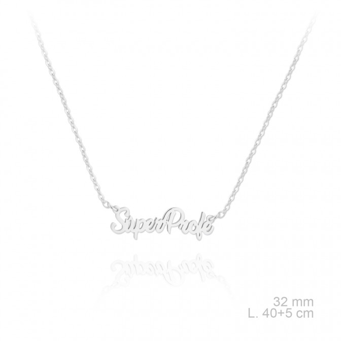 Gargantilla de Plata de Ley