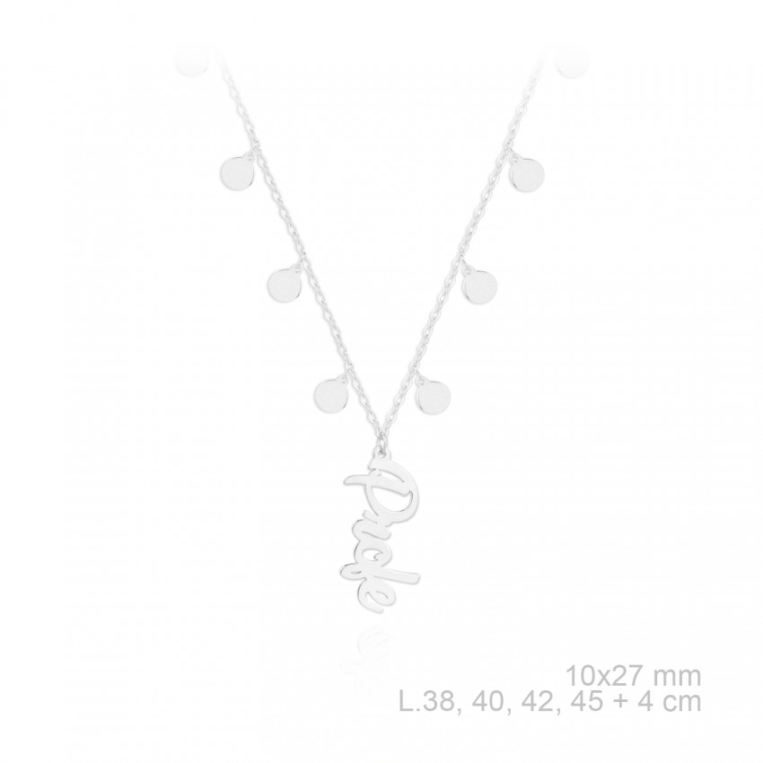 Gargantilla de Plata de Ley