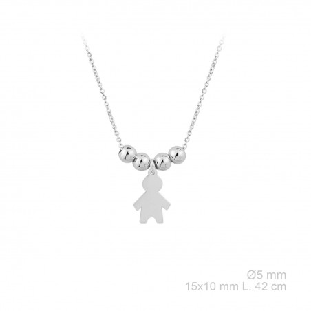 Gargantilla de Plata de Ley 