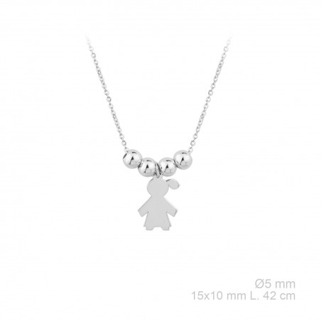 Gargantilla de Plata de Ley 