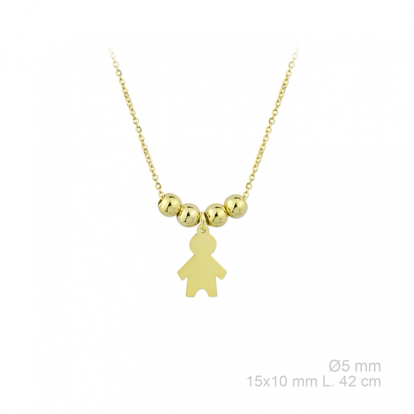 Gargantilla de Plata de Ley 