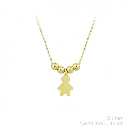 Gargantilla de Plata de Ley 