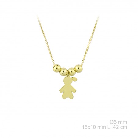 Gargantilla de Plata de Ley 