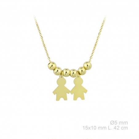 Gargantilla de Plata de Ley 