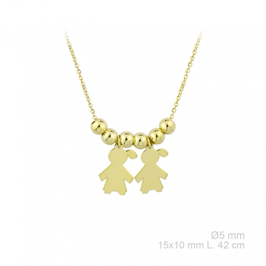 Gargantilla de Plata de Ley 