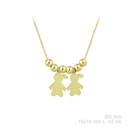 Gargantilla de Plata de Ley 