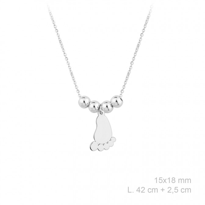 Gargantilla de Plata de Ley 