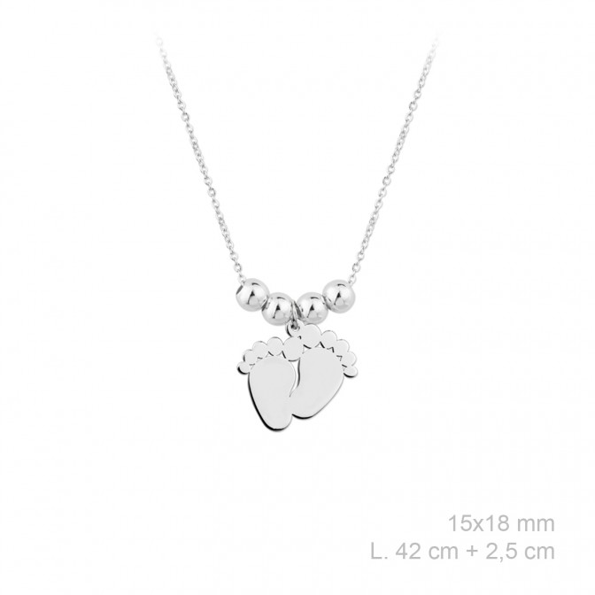 Gargantilla de Plata de Ley 