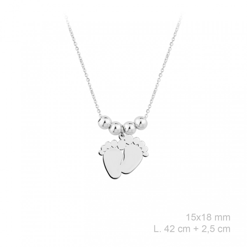 Gargantilla de Plata de Ley 