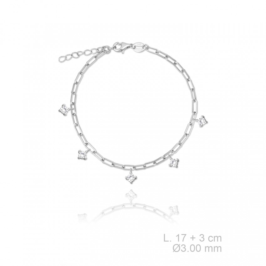Pulsera de Plata de Ley