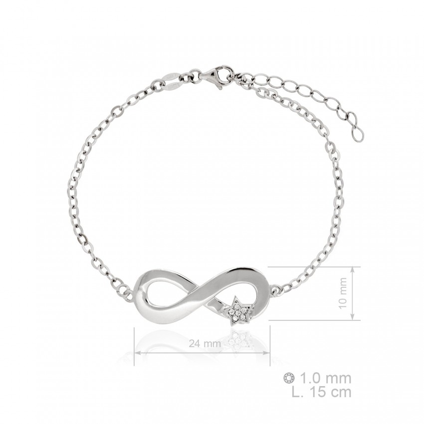 Pulsera de Plata de Ley