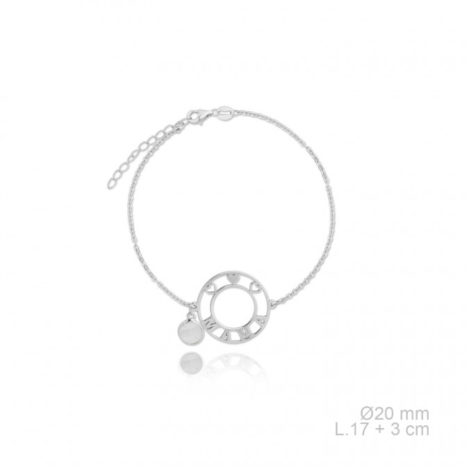 Pulsera de Plata de Ley