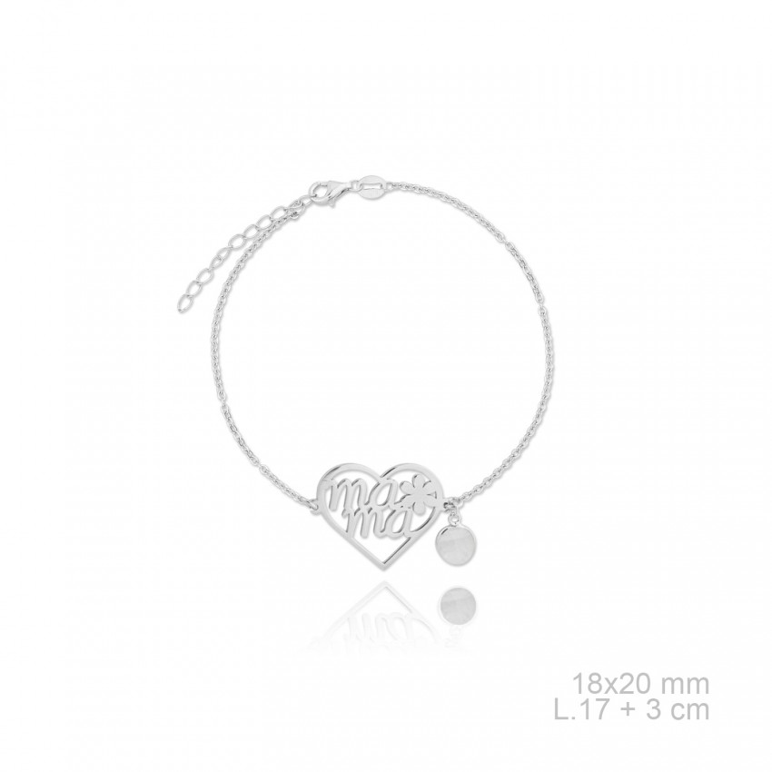 Pulsera de Plata de Ley