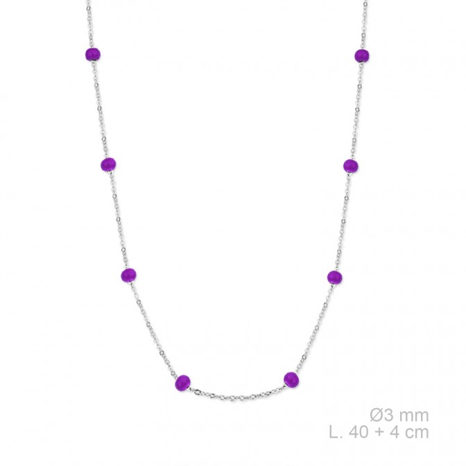 Gargantilla de Plata de Ley 