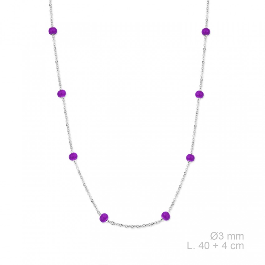 Gargantilla de Plata de Ley 