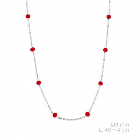 Gargantilla de Plata de Ley 