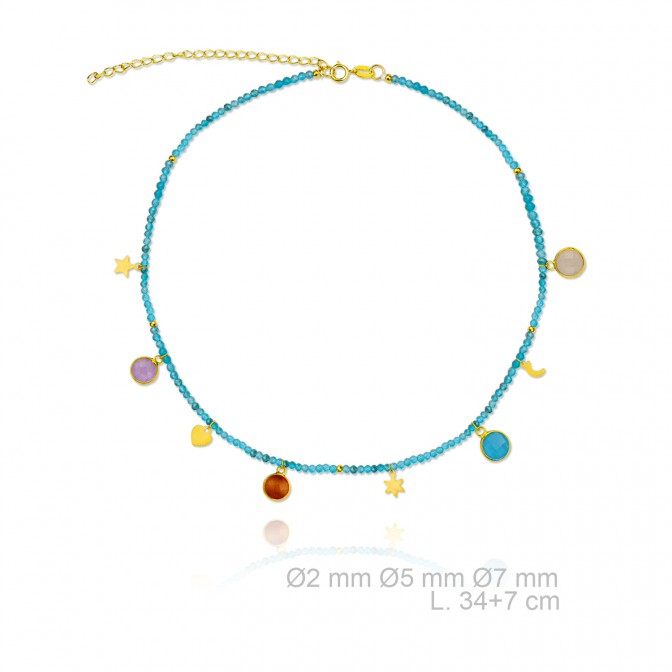 Gargantilla de Plata de Ley