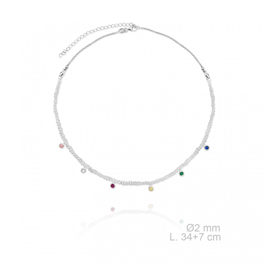 Gargantilla de Plata de Ley