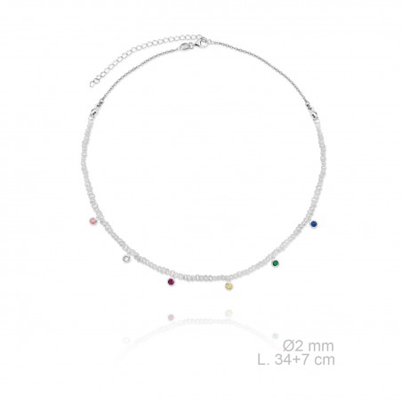 Gargantilla de Plata de Ley