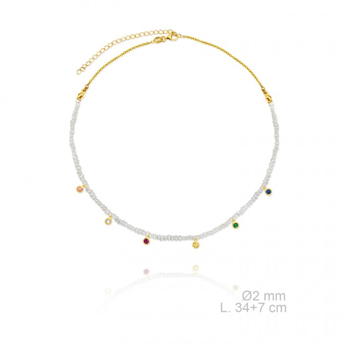 Gargantilla de Plata de Ley