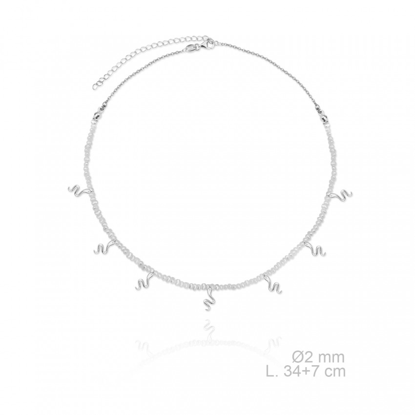 Gargantilla de Plata de Ley
