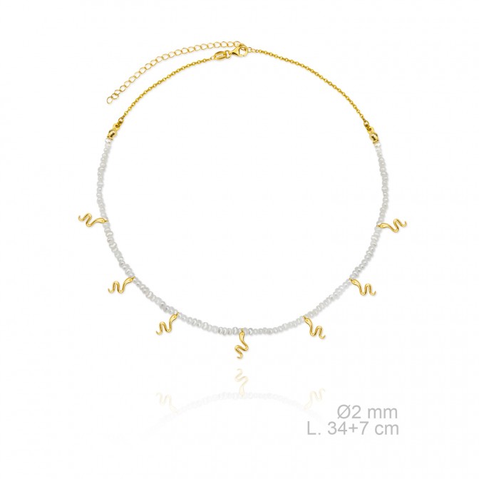 Gargantilla de Plata de Ley