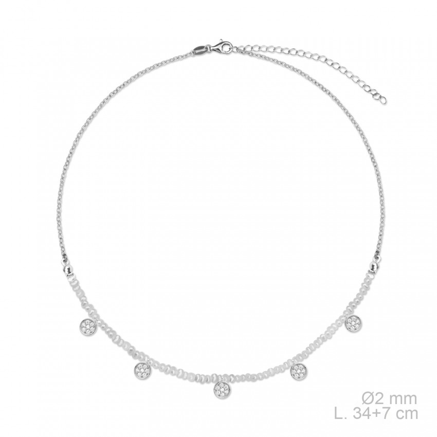 Gargantilla de Plata de Ley