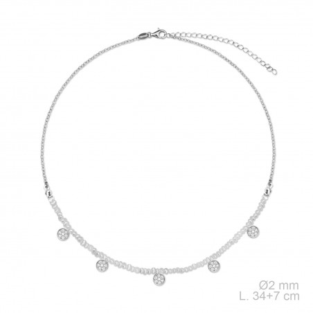 Gargantilla de Plata de Ley