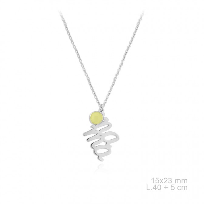 Gargantilla de Plata de Ley