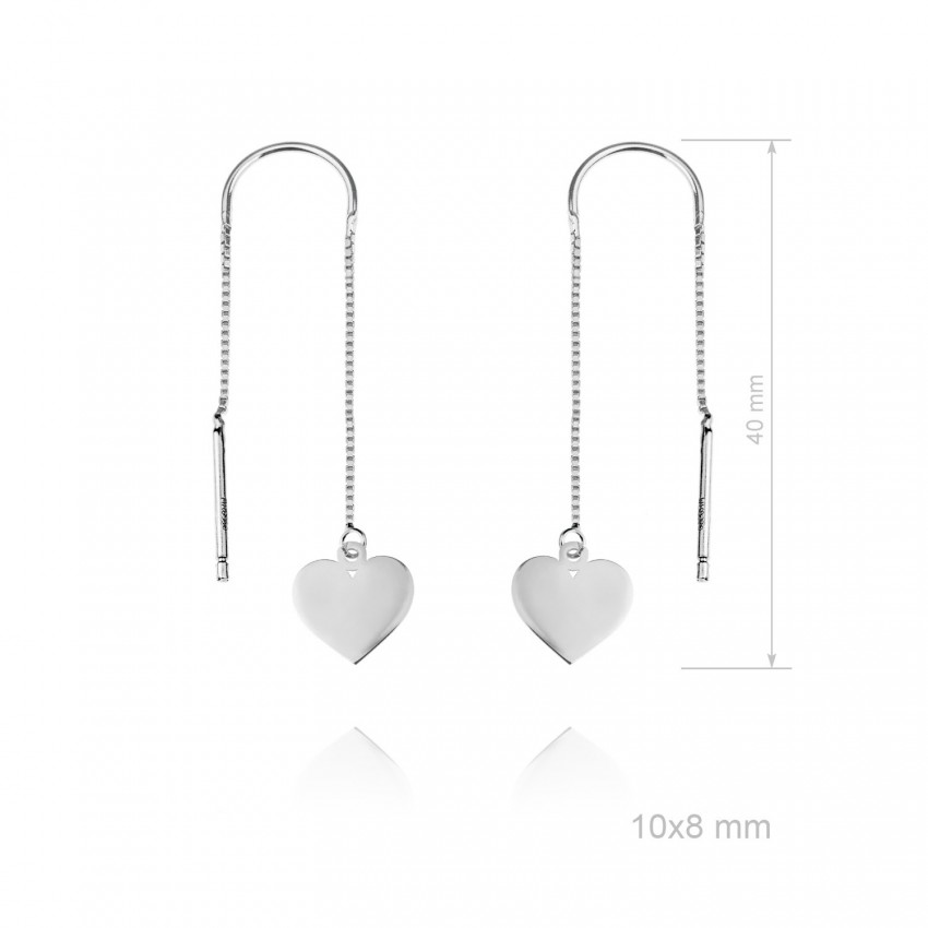 Pendientes de Plata de Ley